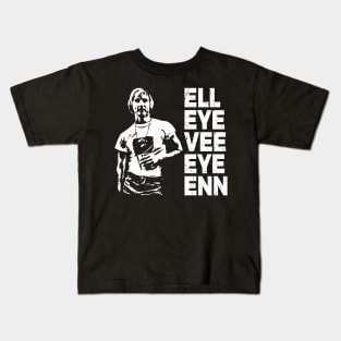 Vintage Retro Ell Eye Vee Eye Vee Enn Movie Lover Gift Kids T-Shirt